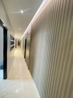 Building Lobby in 3 BHK Apartment at Oberoi Realty Esquire, Goregaon East – for Sale