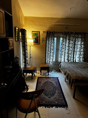 Living Room in 3.5 BHK Villa at Friends Enclave Plots, Mundhwa Road – for Rent