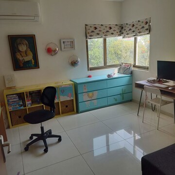 Master Bedroom in 4 BHK Apartment at Manbhum Around The Grove, Financial District – for Sale