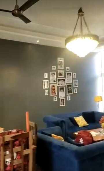 Living Room in 4 BHK Villa at Rise Resort Residences, Tech Zone 4 Greater Noida – for Sale