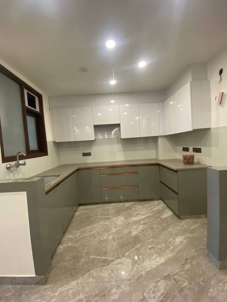 Kitchen, palm-residency-chhatarpur 3 Bedroom 1350 Sq.Ft. Builder Floor In Chattarpur Delhi 9979461