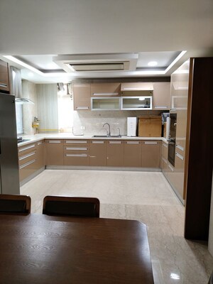 Kitchen in 3 BHK Builder Floor at Defence Colony – for Rent