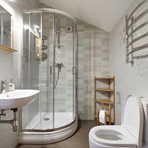 Bathroom in 2 BHK Builder Floor at Ultima 107, Sector 107 – for Sale