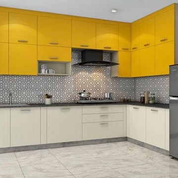 Kitchen in 3.5 BHK Builder Floor at Ultima 107, Sector 107 – for Sale