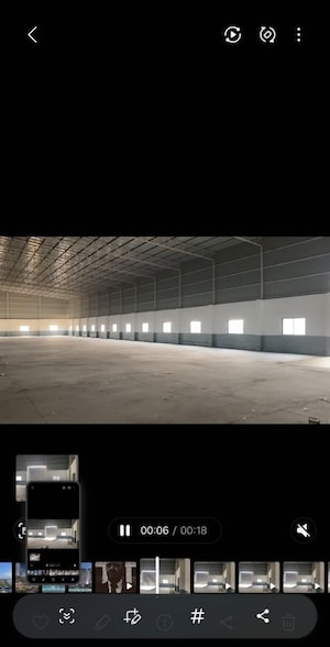  Warehouse – Exterior View View at Sachin - for Rent