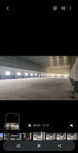  Warehouse – Exterior View View at Sachin - for Rent