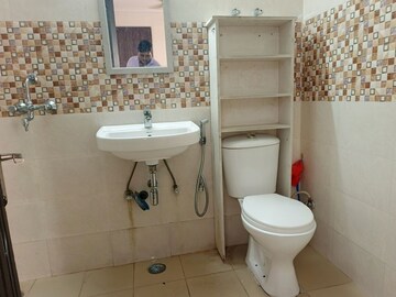 Bathroom in 2 BHK Apartment at JM Florence, Tech Zone 4 Greater Noida – for Rent