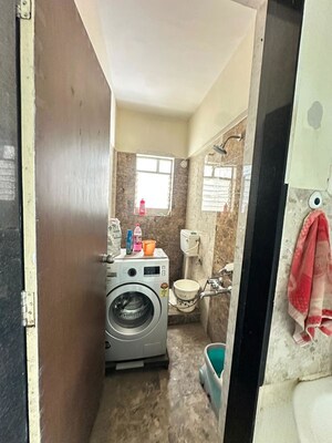 Bathroom in 2 BHK Apartment at Warje – for Rent