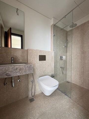 Washroom in 3 BHK Apartment at Piramal Mahalaxmi, Mahalaxmi – for Rent