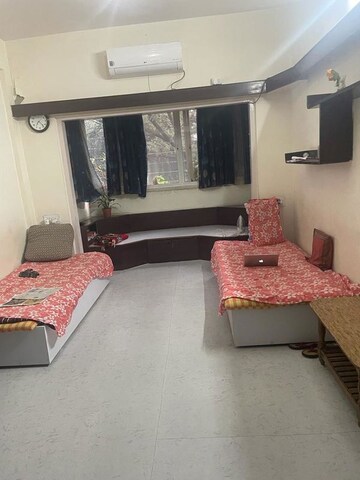 Bedroom in 2 BHK Apartment at Guru Ganesh Nagar Society, Kothrud – for Rent