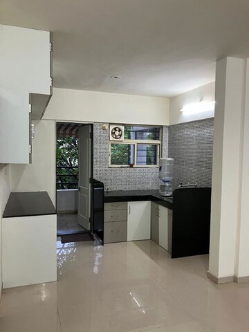 Kitchen in 2.5 BHK Apartment at Bhusari Colony – for Rent