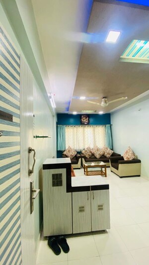 Living Room in 2 BHK Apartment at Harsh Orchid, Aundh – for Rent