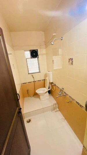 Bathroom in 2 BHK Apartment at Harsh Orchid, Aundh – for Rent