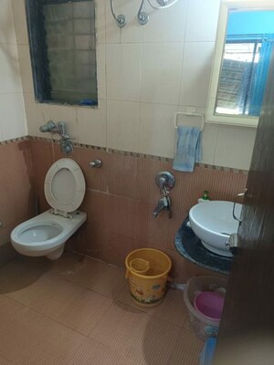 Bathroom in 1 BHK Apartment at Suncity Complex, Powai – for Rent