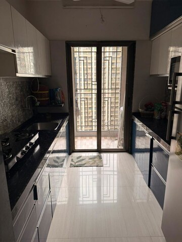 Kitchen in 2 BHK Apartment at Regency Anantam, Dombivli East – for Rent