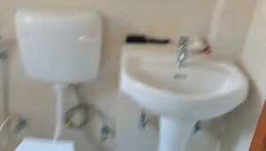 Bathroom in 3 BHK Apartment at Aliganj – for Rent