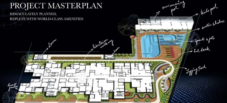 Master Plan, m3m-skywalk 3 Bedroom 2032 Sq.Ft. Apartment In Sector 74 Gurgaon 9979693
