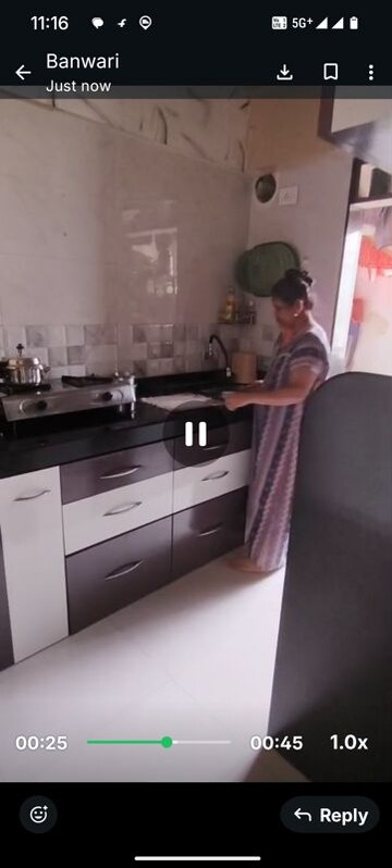 Kitchen in 1 BHK Apartment at Siddharth Mahal, Lower Parel – for Rent