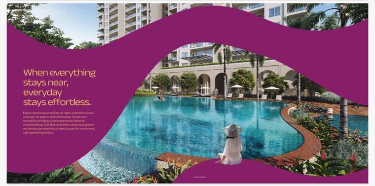 Swimming Pool, birla-pravaah 3 Bedroom 2050 Sq.Ft. Apartment In Sector 71 Gurgaon 9979731