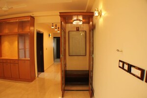 Living Room in 4 BHK Apartment at Prestige Misty Waters, Hebbal – for Rent