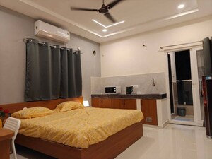 Bedroom in 1 RK Apartment at Kondapur – for Rent