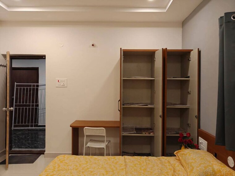 Kitchen, kondapur 1 RK 450 Sq.Ft. Apartment In Kondapur Hyderabad 9979782