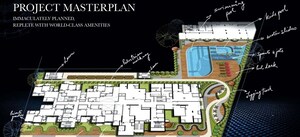 Master Plan in 3.5 BHK Apartment at M3M Skywalk, Sector 74 – for Sale