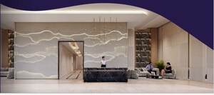 Building Lobby in 3.5 BHK Apartment at Birla Pravaah, Sector 71 – for Sale