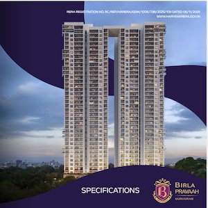 3.5 BHK Apartment – Exterior View View at Birla Pravaah, Sector 71 - for Sale