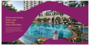Swimming Pool in 3.5 BHK Apartment at Birla Pravaah, Sector 71 – for Sale