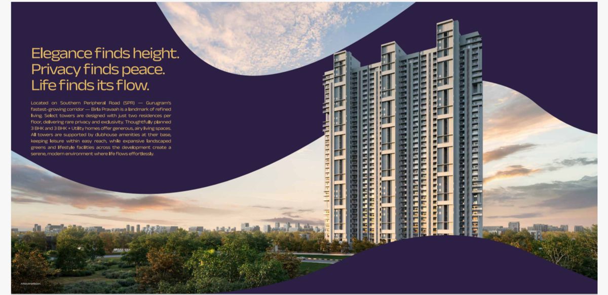3.5 BHK + Pooja Room,Servant Room Apartment For Sale in Birla Pravaah