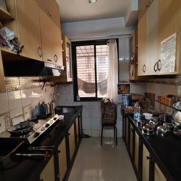 Kitchen in 1 BHK Apartment at Redwoods CHS, Ghati Pada – for Rent