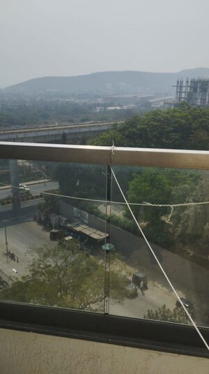 Balcony in 2 BHK Apartment at Vilas Javdekar Yashwin, Hinjewadi Phase 2 – for Rent