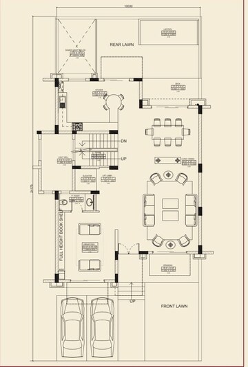 Floor Plan in 5 BHK Villa at Bptp Visionnaire Villas, Sector 70a – for Sale