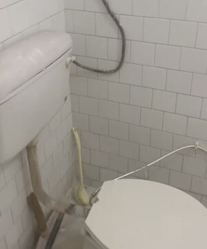 Bathroom in 2 BHK Villa at Aliganj – for Rent