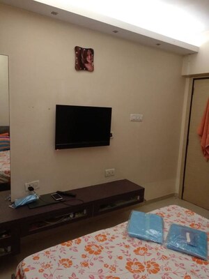 Tv Room in 3 BHK Apartment at Evershine Embassy, Andheri West – for Rent