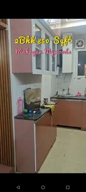 Kitchen in 3 BHK Apartment at Mahagun Mywoods, Sector 16c Greater Noida – for Rent