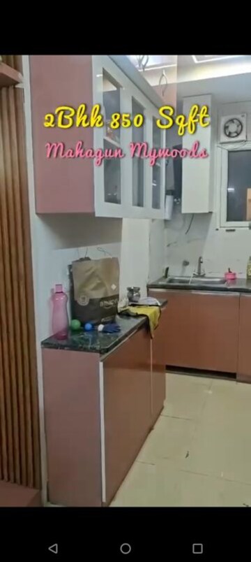 Kitchen in 3 BHK Apartment at Mahagun Mywoods, Sector 16c Greater Noida – for Rent