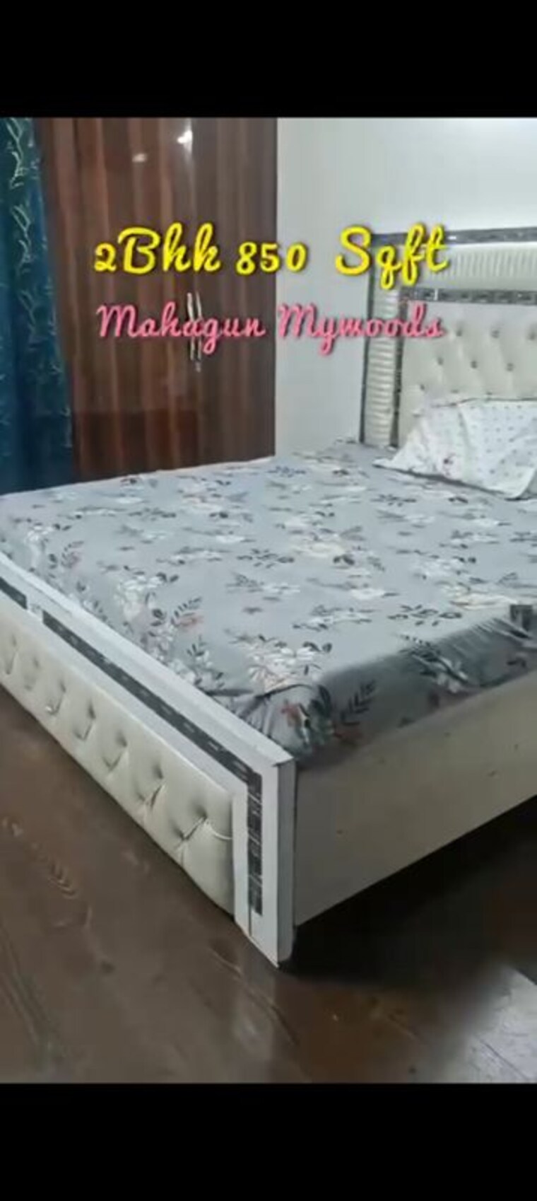 Bedroom, mahagun-mywoods 3 Bedroom 850 Sq.Ft. Apartment In Sector 16c Greater Noida Greater Noida 9979888