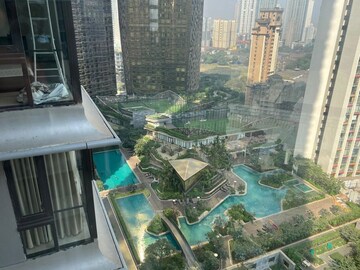 Balcony in 2 BHK Apartment at Lodha The Park, Worli – for Rent