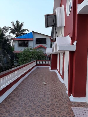 Balcony in 3 BHK Villa at Dona Paula – for Rent