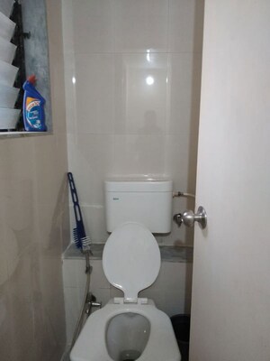 Bathroom in 1 RK Apartment at Lodha Palava Crown, Dombivli East – for Rent