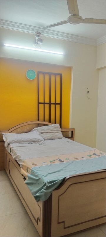 Master Bedroom in 3.5 BHK Apartment at Nirmal Lifestyle Residency CHS Ltd, Mulund West – for Rent