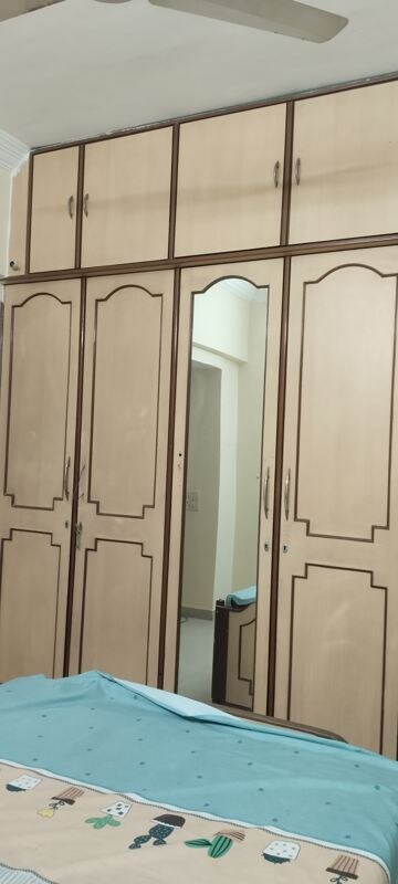 Master Bedroom in 3.5 BHK Apartment at Nirmal Lifestyle Residency CHS Ltd, Mulund West – for Rent