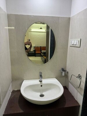 Bathroom in 2 BHK Apartment at Kiran Shubharambh, Baner – for Rent