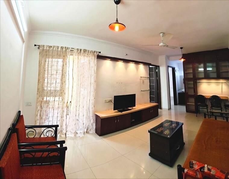 Living Room, kiran-shubharambh 2 Bedroom 730 Sq.Ft. Apartment In Baner Pune 9979894