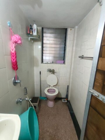 Bathroom in 2 BHK Apartment at Shiv Om CHS, Chandivali – for Rent