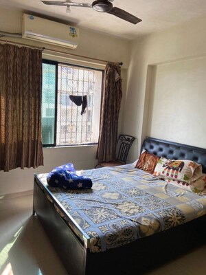 Bedroom in 2 BHK Apartment at Shiv Om CHS, Chandivali – for Rent