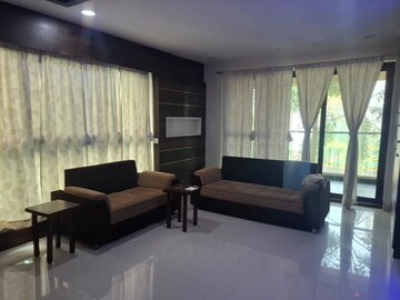 Living Room in 4 BHK Apartment at Banjara Hills – for Rent