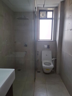 Bathroom in 4 BHK Apartment at Banjara Hills – for Rent